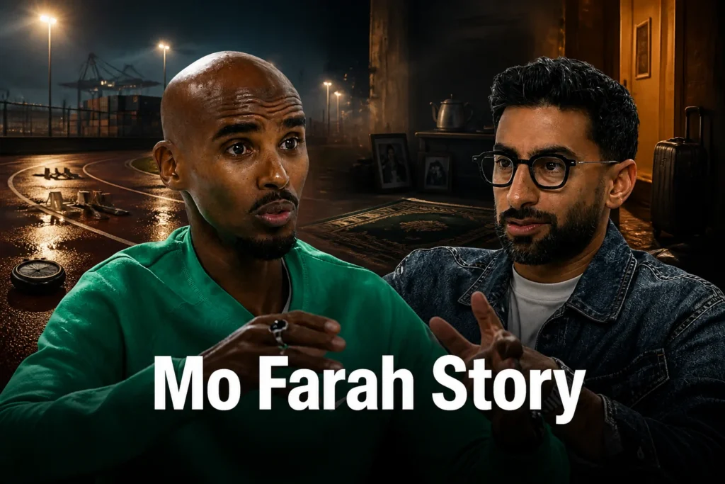 Mo Farah on Child Trafficking, Running, Family and Faith
