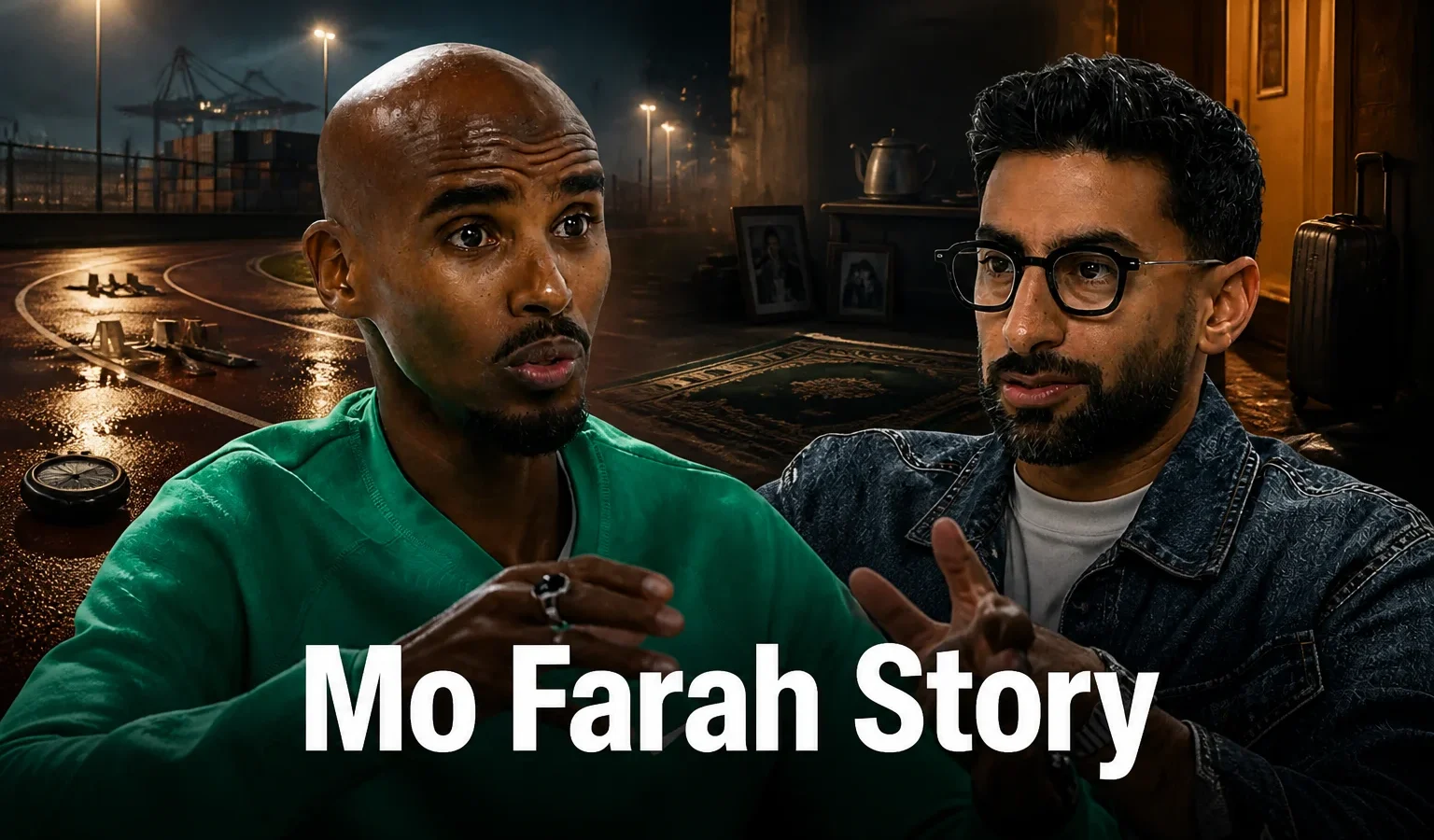 Mo Farah on Child Trafficking, Running, Family and Faith