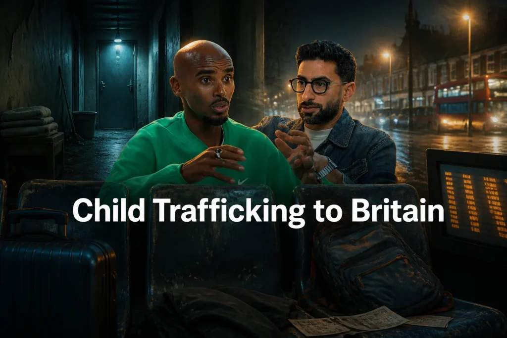 How Was Mo Farah Trafficked to the UK as a Child?