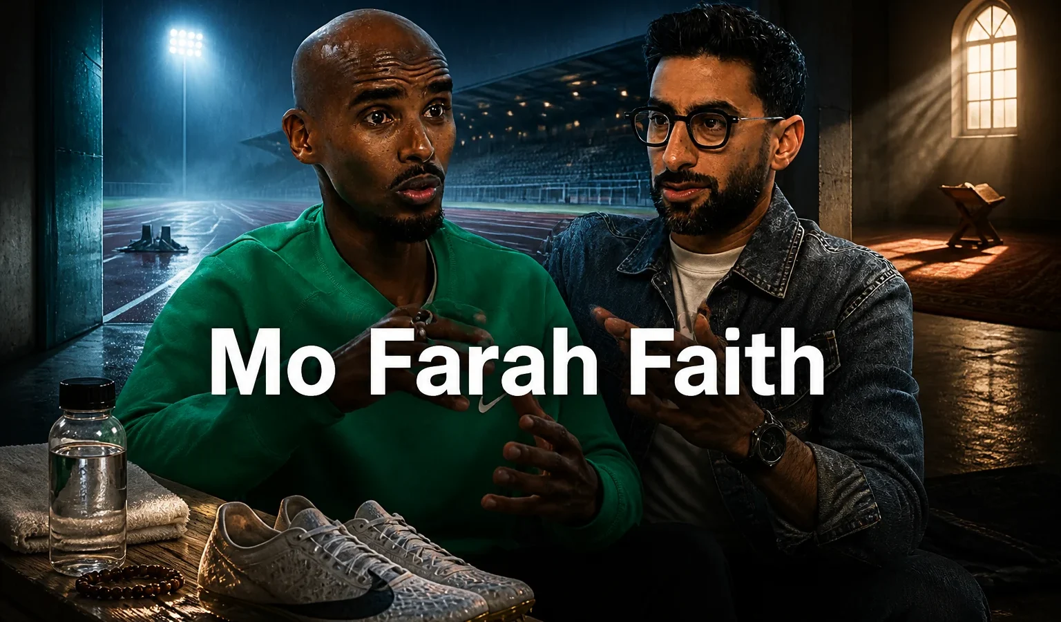 How Does Mo Farah Describe the Role of Faith in His Life?